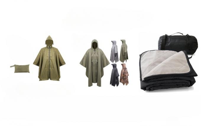 イエロー レインコート オーバーオール フード ハイ・ヴィス レインウェア 重量ポンチョ 0