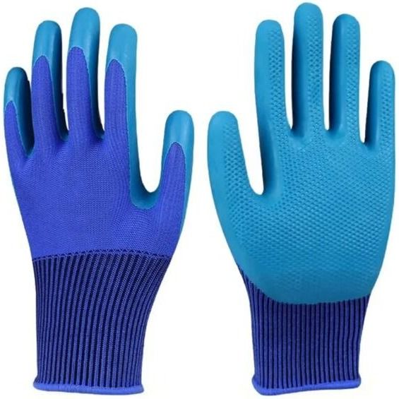 12 Paia - Guanti Da Lavoro In Pelle Di Bovino - Issa Line - Foto 10